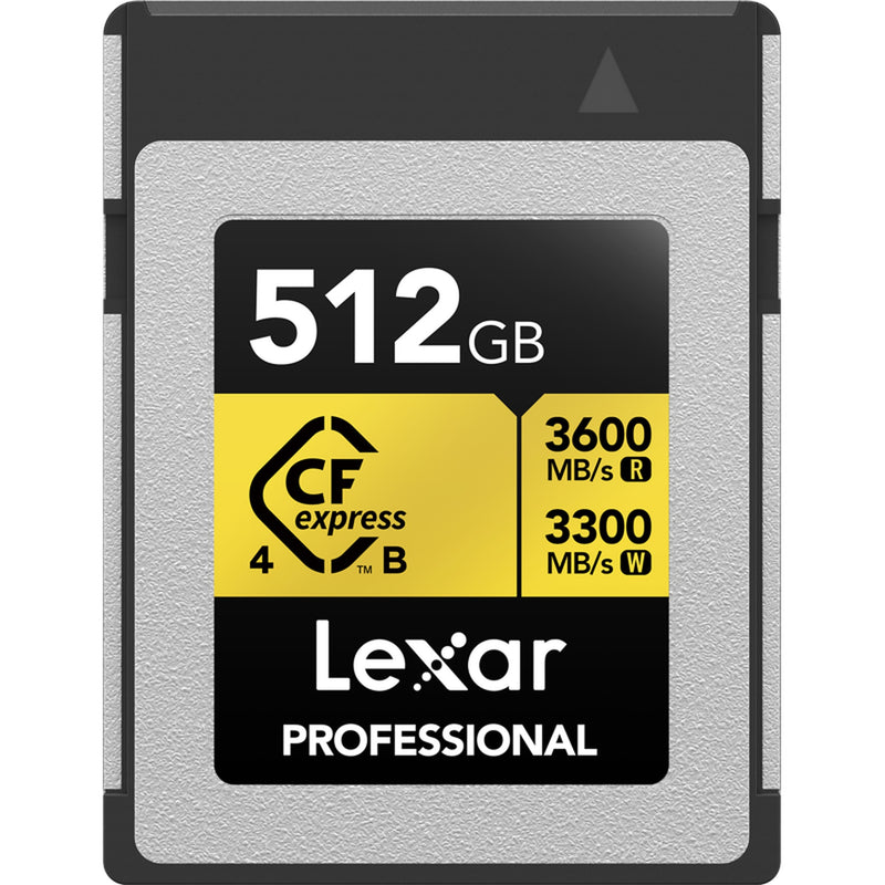 Lexar CFexpress 4.0 Pro Gold R3600/W3300 Memory Card