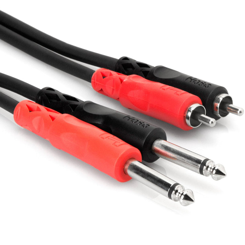 Hosa CPR-203 Dual 6,3 mm TS – Dual RCA Kabel 3 m