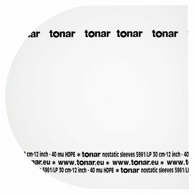 Tonar Nostatic 12" LP Record Inner Sleeves