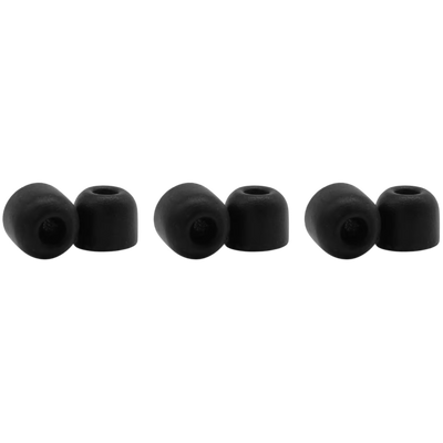 Shure EACYF1-6S Black Foam Sleeves (Small, 3 Pair)