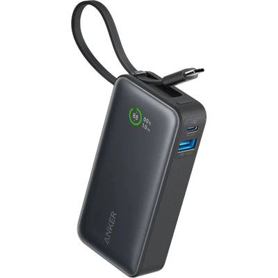 Anker Nano Power Bank (10K, Built-In USB-C Cable)