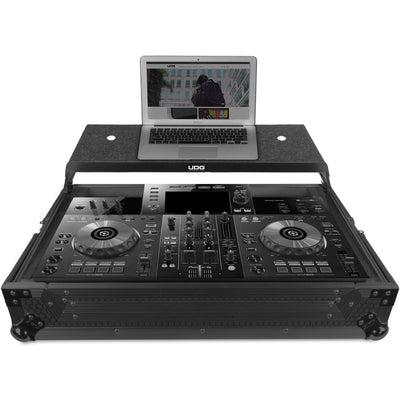 UDG Ultimate Flight Case Pioneer XDJ-RR Black Plus (Laptop Shelf)