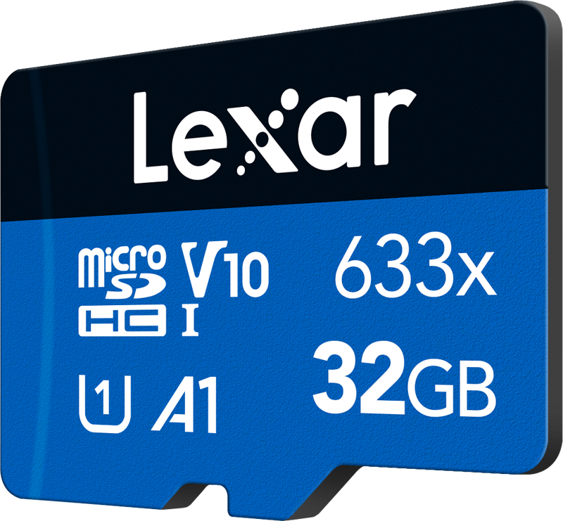 Lexar 633X microSDHC/SDXC (V10) R100 32GB Memory Card