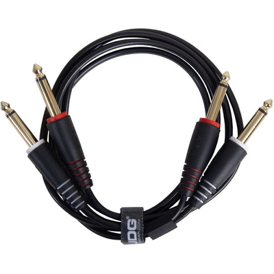UDG Ultimate Audio Cable Set 1/4'' Jack - 1/4'' Jack Black Straight 3m