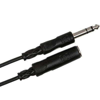 Hosa HPE-310 6.3mm TRS-Female to 6.3mm TRS-Male Cable 3m