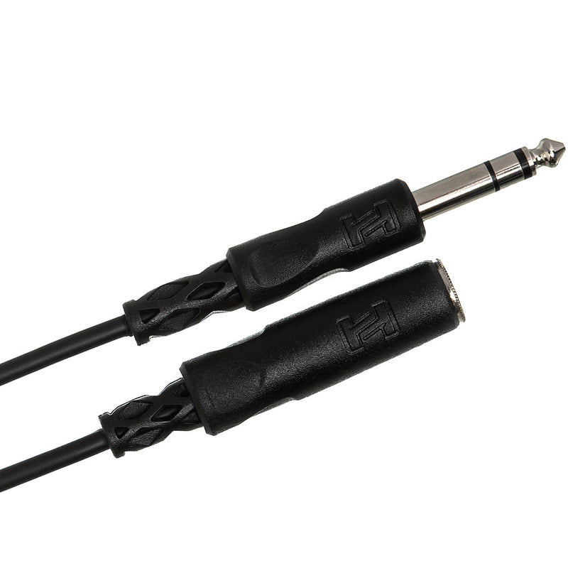 Hosa HPE-310 6.3mm TRS-Female to 6.3mm TRS-Male Cable 3m