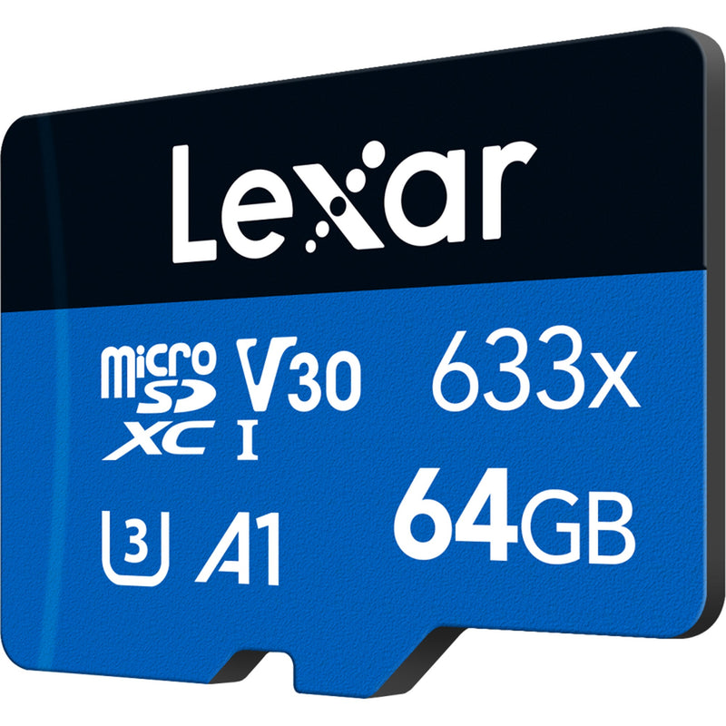 Lexar 633X microSDHC/SDXC (V30) R95/W45 Memory Card