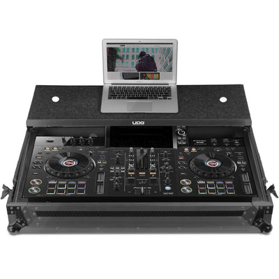 UDG Ultimate Flightcase XDJ-RX3 Plus Laptop Tray + Wheels