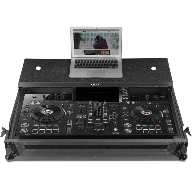 UDG Ultimate Flightcase XDJ-RX3 Plus Laptop Tray + Wheels