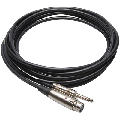 Hosa MCH-110 3-Pin XLR-Female - 6.3mm TS Cable 3m