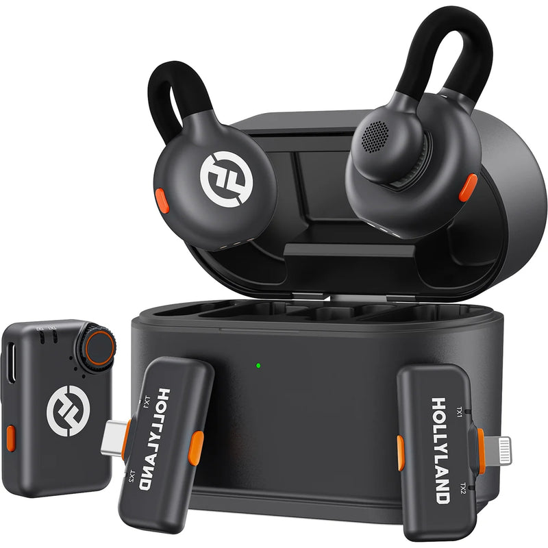 Hollyland Lark M2S Ultimate Combo (3RX - Camera, USB-C & Lightning)