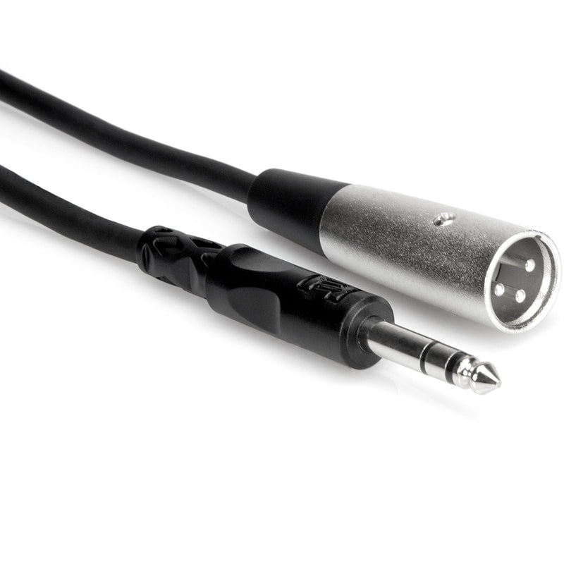 Hosa STX-100M 6,3 mm TRS – XLR-Male symmetrisches Kabel