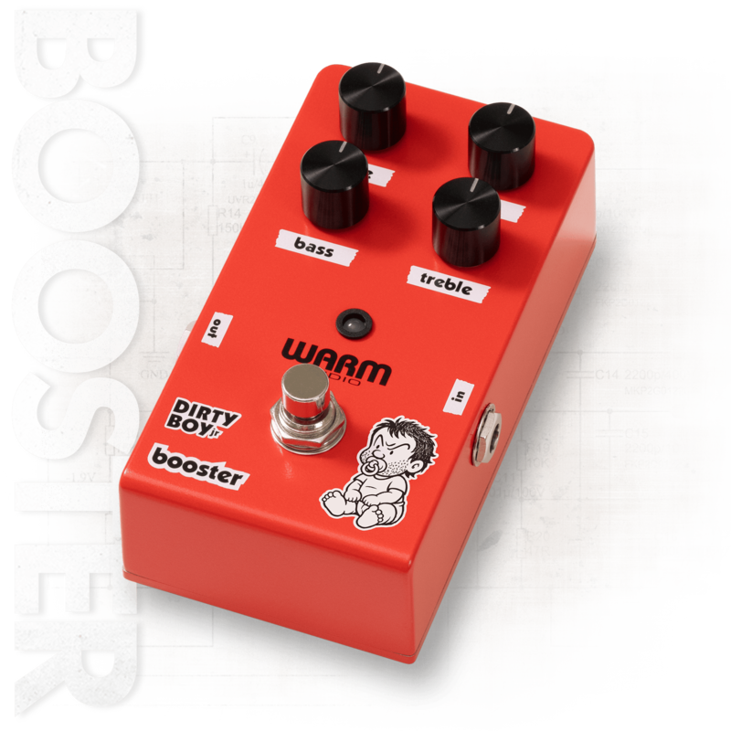 Dirty Boy “Ball Buster” Style Booster Pedal