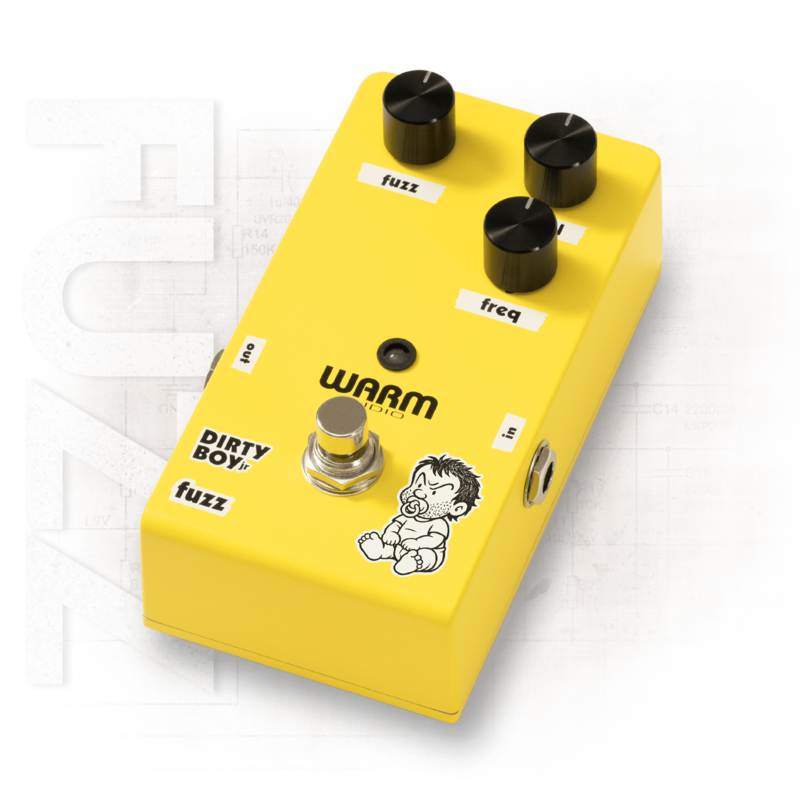 Dirty Boy “Afro Fuzz” Style Pedal