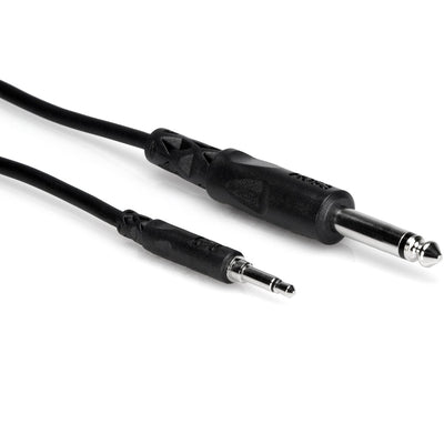 Hosa CMP-300 3.5mm TS - 6.3mm TS Mono Interconnect Cable