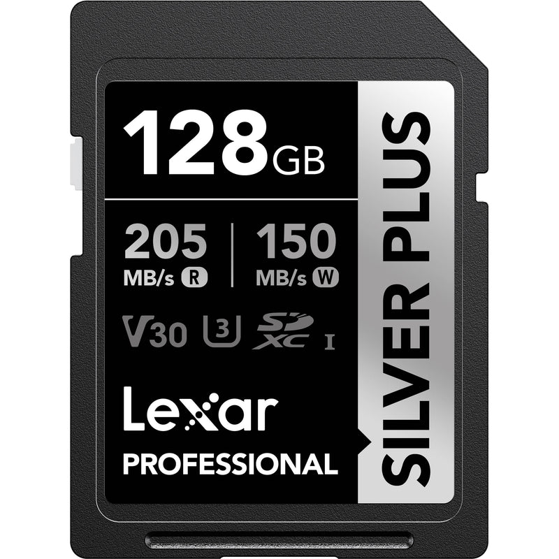 Lexar SDXC Silver Plus 1066X UHS-I U3, R205/W150 (V30) Memory Card